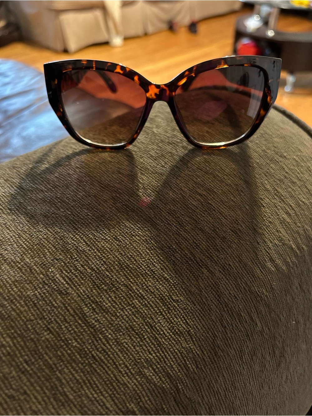 Laundry By Shelli Segal Tortoiseshell Cat-Eye Sunglasses with Brown Lenses